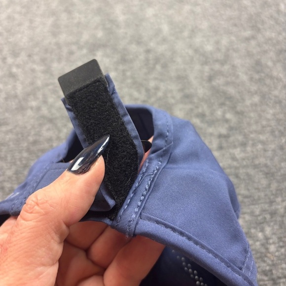 NIKE Featherlight Dri-Fit Blue Hat with Adjustable Velcro Strap One Size - Picture 7 of 11